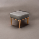 Ver imagem 1 de Puff Banqueta em Madeira Maciça Noé Luxo