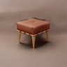 Puff Banqueta em Madeira Maciça Noé Luxo - 1