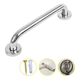 Barra /corrimão de Apoio 40 Cm para Banheiro Idosos Inox Kzi - 4