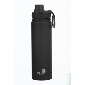 Garrafa Inox 650ml Trilha:eco Black