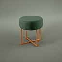 Ver imagem 1 de Puff Banqueta 40cm X 45cm Otávio Luxo