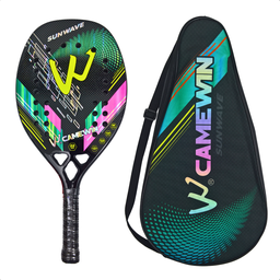 Raquete Beach Tennis Camewin Sunwave 3k Carbon + Brindes - 3