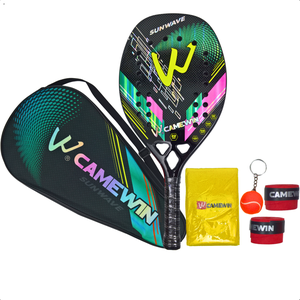 Raquete Beach Tennis Camewin Sunwave 3k Carbon + Brindes