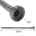Ver imagem 2 de Tubo Ligação Corrugado Mictório 30cm Cromado - 4606176