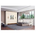 Ver imagem 7 de Guarda Roupa Casal Cover Off White Nature com Espelho - Henn