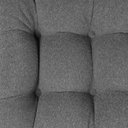 Ver mais imagens de Kit Poltrona Costela com Puff Para Sala Linho Chumbo