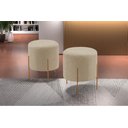 Ver imagem 2 de Puff Banqueta Estofado 48x40cm Luxo Odim