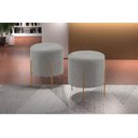 Ver imagem 2 de Puff Banqueta Estofado 48x40cm Luxo Odim