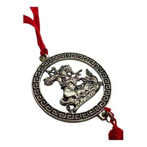 Imagem de São Jorge 15 Cm Resina com Medalha