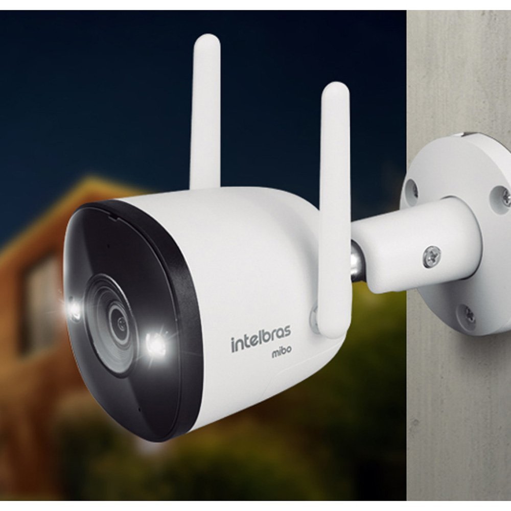 Kit com 2 Câmeras Externas Im5 Sc Inteligente Wifi Full Hd Intelbras