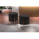 Ver imagem 2 de Puff Banqueta Estofado 48x40cm Luxo Odim