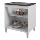 Ver imagem 6 de Balcao 75 Cm com Tampo para Cooktop 4 Bocas 9250 Branco Mobbs