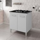 Ver imagem 7 de Balcao 75 Cm com Tampo para Cooktop 4 Bocas 9250 Branco Mobbs