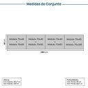 Ver imagem 4 de Estante para TV até 75 Polegadas  8 Módulos 14 Portas 2 Gavetas Frame CabeCasa MadeiraOriginals