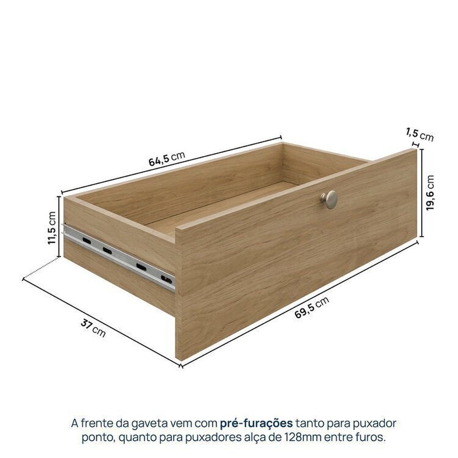 Estante Home 8 Módulos 14 Portas 2 Gavetas 1 Kit Prateleira Frame Cabecasa MadeiraMadeira   - 10