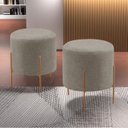 Ver imagem 2 de Puff Banqueta Estofado 48x40cm Luxo Odim