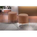 Ver imagem 2 de Puff Banqueta Estofado 48x40cm Luxo Odim