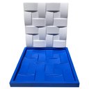 Ver imagem 3 de Forma Silicone Gesso Parede 3D - Trançado