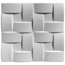 Ver imagem 4 de Forma Silicone Gesso Parede 3D - Trançado