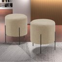 Ver imagem 2 de Puff Banqueta Estofados 48x40cm Luxo Odim