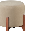 Ver imagem 4 de Puff Banqueta Madeira Maciça Thor Luxo