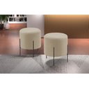 Ver imagem 2 de Puff Banqueta Estofado 48x40cm Luxo Odim