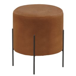 Puff Banqueta Estofado 48x40cm Luxo Odim - 1