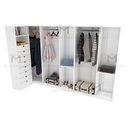 Ver imagem 5 de KIT CLOSET M141,142,143 GAVETAS, PRATELEIRAS M144.2021.B MUNDI MOVEIS