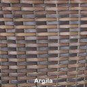 Ver imagem 4 de Jogo 4 Cadeiras Floripa e Mesa Com Tampo Tramado em Alumínio Piscina, Área, Jardim Trama Original