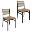 Ver imagem 1 de Kit 2 Cadeiras para Sala de Jantar Barcelona