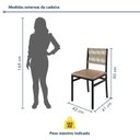 Ver imagem 2 de Kit 2 Cadeiras para Sala de Jantar Barcelona