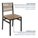 Ver imagem 6 de Kit 2 Cadeiras para Sala de Jantar Barcelona