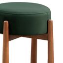 Ver imagem 4 de Puff Banqueta Lotus Luxo Madeira Maciça