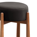 Ver imagem 4 de Puff Banqueta Lotus Luxo Madeira Maciça