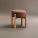 Ver imagem 1 de Puff Banqueta Lotus Luxo Madeira Maciça