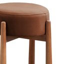 Ver imagem 4 de Puff Banqueta Lotus Luxo Madeira Maciça