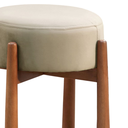 Ver imagem 4 de Puff Banqueta Lotus Luxo Madeira Maciça