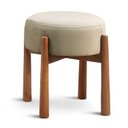 Ver imagem 2 de Puff Banqueta Lotus Luxo Madeira Maciça