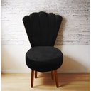 Ver imagem 4 de Conjunto 2 Cadeiras Estofadas Sala de Jantar Anna Suede Preto