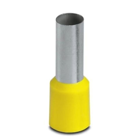 Terminal Pré-isolado Pino Tubular 25,0mm² - Amarelo - 50 Unidades
