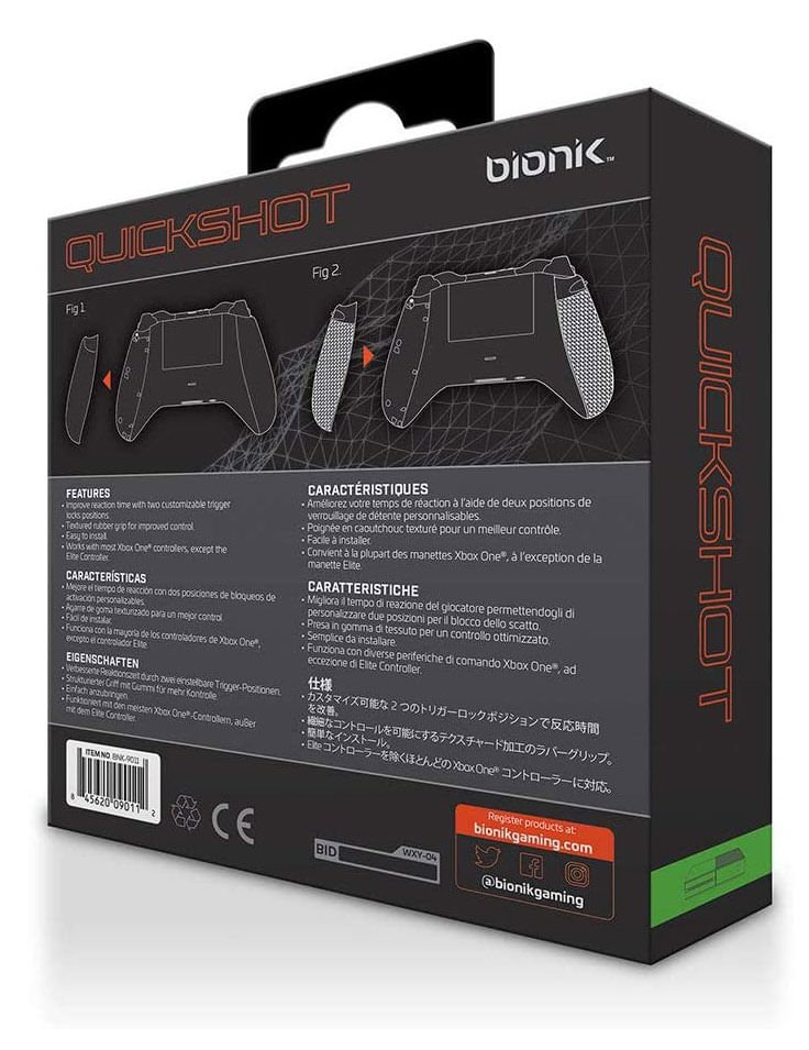 Grips Quickshot Bionik para controles Xbox One - 5