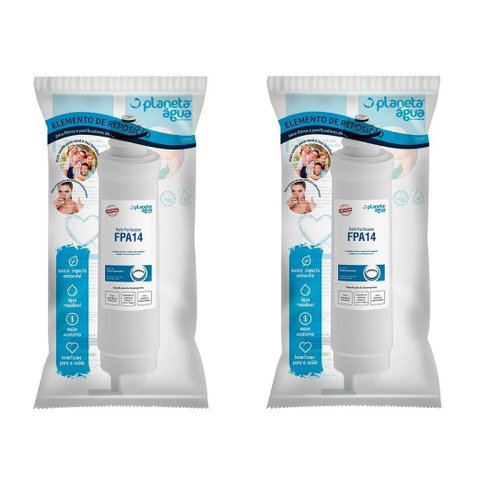 Kit 2 Un Refil Fpa14 -compatível com Aparelhos Electrolux Pa21g, Pa26g , Pa31g, Pe11b, Pe11x, Pc01b,