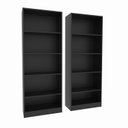 Ver imagem 2 de Kit 2 Estantes Multiuso com 10 Prateleiras com Amplo Espaço Espresso Móveis