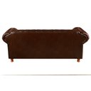 Ver imagem 5 de Conjunto de Sofá 3 Lugares e 1 Poltrona Chesterfield Luís Xv