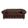 Conjunto de Sofá 3 Lugares e 1 Poltrona Chesterfield Luís Xv - 2