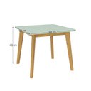Ver imagem 3 de Mesa Infantil Sofia Madeira Maciça e MDF Branco