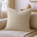 Ver imagem 2 de Kit 8 Capas de Almofada Bouclé 50x50 Decorativa Bege