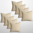 Ver imagem 1 de Kit 8 Capas de Almofada Bouclé 50x50 Decorativa Bege