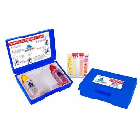 Estojo Teste Ph e Cloro Cris Água