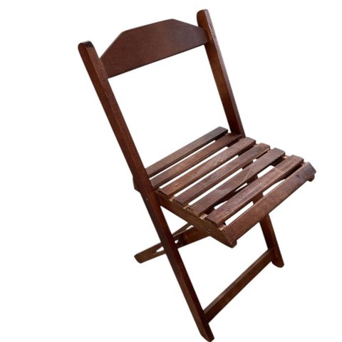 Cadeira Dobrável de Madeira Imbuia